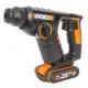 Перфоратор аккумуляторный SDS-plus Worx WX394.3, 20 В Li-Ion 1x2 Ач, 1.5 Дж