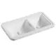 Раковина накладная Ceruttispa Double Dorris CT9280 69x33.5см