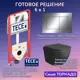 Комплект инсталляция с унитазом Tece JKS114MB9400412 цвет черный