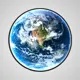 Настенный светильник Imperiumloft Cosmos earth d30 208935-23 цвет латунь
