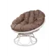 Кресло M-group 12860105 Home 98 см x 81 см x 79 см искусственный ротанг белый