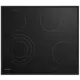 Электрическая варочная панель Hotpoint HR 6T7 BA S, черный 58.2 см 4 конфорки цвет черный