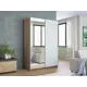 Шкаф-купе Мебельная компания е1 500254 230x120х57 см 8 полок лдсп цвет сонома