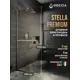 Душевая перегородка Doccia GLASS990/BRMTHOLD/5CHROMEMT 99x195см хромированный профиль