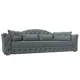 Диван Лига диванов Артис 250x97x103 см рогожка цвет серый