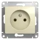 Розетка встраиваемая Schneider electric Glossa GSL000241 цвет бежевый