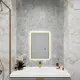 Зеркало со встроенной подсветкой One mirror 6040зсх 40x60 см