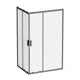 Душевой уголок Am.pm Gem W90G-403-120290-BT угол 90x120см черный профиль эффект стекла без покрытия