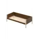Кровать Solarius tahta-obiv-rs9-80-190plat-orto Тахта односпальная Классика 90 x 63 x 200 см двп цвет коричневый/платиновый