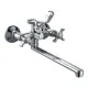 Смеситель для ванны Haiba Hb2124 00288746 двухвентильный с душевой лейкой цвет хром