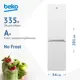 Холодильник Beko RCNK 335 K 00 W 54x201 см цвет белый