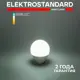 Лампа светодиодная Elektrostandard BLE1444 E14 230 В 9 Вт груша матовая 850 Лм холодный белый свет