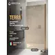 Душевая дверь Doccia GLASS600pt/BR/2BR 60см эффект стекла прозрачный распашной