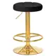 Барный стул Dobrin Bruno gold lm-5008 36x83x36 цвет черный
