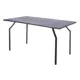 Стол садовый Удачная мебель Суаре F5.140A 140x80x73 см сталь серый