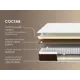 Матрас Димакс Мега Медиум софт 90x190x22 см независимый пружинный блок, односпальный