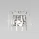 Настенный светильник Loft It Dakota Lf_10300w_nickel цвет никель