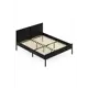 Кровать Solarius Kr140loft-ser-black-orto 145 x 90 x 206 см сосна цвет серый