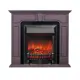Каминокомплект Realflame Theodor STD GR-F716 с очагом Fobos Lux BL 1600Вт грей софт