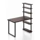 Стол Solarius loft 5 полок столешница 40 мм 80x145x140 см черные металлические ножки сосна цвет венге