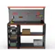 Стол-верстак Metalex Kit 204767 950x1400x600 мм, максимальная нагрузка до 260 кг