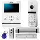 Комплект видеодомофона Ps-link KIT-4227WW-18 4.3" цвет белый