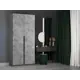 Шкаф распашной Мебельная компания е1 LCKS2_G_2SH_1600_DM 101x220x52.5 см ЛДСП цвет бетон