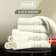 Полотенце Dome Гармоника для ванной 30x50 см молочный 8 шт