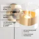 Настенный светильник Citilux Cl140311 бертон бронза+черный св-к бра цвет коричневый
