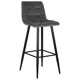 Барный стул Dobrin Nicole 12001 43x105x52 см цвет темно-серый