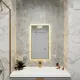 Зеркало со встроенной подсветкой One mirror 8040зст 40x80 см