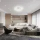 Люстра потолочная светодиодная Escada Alunit с пультом управления 29 м² регулируемый белый свет цвет белый
