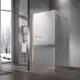 Душевая перегородка Vincea VSW-1H100MRG 100x200см золотистый профиль