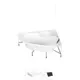 Угловая ванна Lavinia Boho Bell Pro S1-370216PR литьевой акрил 160x105 см правый разворот, с металлическим каркасом и подголовником