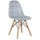 Кухонный стул Dobrin Bennet LMZL 44.5x44x54 см искусственная кожа цвет голубой