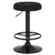 Барный стул Dobrin Bruno Black LM 36x83x36см велюр цвет черный