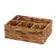 Корзина WasserKRAFT Wern WB-421-M 27.5x20.2x10 см цвет коричневый