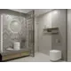 Настенная плитка Eletto ceramica Limestone 00-00108449 24.2x70см цвет светло-бежевый