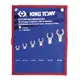 Набор ключей разрезных King Tony 1306MRN 8-22 мм, 6 шт