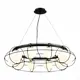 Люстра подвесная светодиодная ST LUCE SL1189.403.10 BEATA 18 м² нейтральный белый свет цвет черный