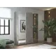 Шкаф-купе Мебельная компания е1 500343 230x180х57 см 10 полок лдсп цвет бетон