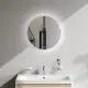 Зеркало для ванной Am.pm X-Joy круг D50 см LED-подсветка по периметру бесконтактный ИК-сенсор M85MOX40501S