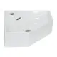 Раковина Sanita Luxe LIN35SLWB01 угловая 49.40см