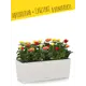 Кашпо подвесное с автополивом Lechuza Balconera Color 50 15697 8 л