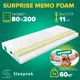 Матрас Sleeptek Surprise MemoFoam SSMF-00009-4884 80x200x11 см беспружинный 1-спальный