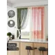 Тюль Comfy way Базовая комплектация CW786038 на шторной ленте 160x150 см цвет зеленый
