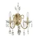 Настенный светильник Odeon Light Versia Od_4977_2w цвет золото/хрусталь