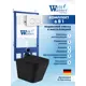 Комплект инсталляция с унитазом Weltwasser BG54518 цвет черный