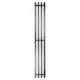 Полотенцесушитель электрический Primoclima Sol Q E Graphite 210x1500 мм 151 Вт с терморегулятором I-образный цвет графитовый