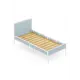 Кровать Solarius Komp90loft-gol-white 95 x 89 x 206 см сосна цвет белый